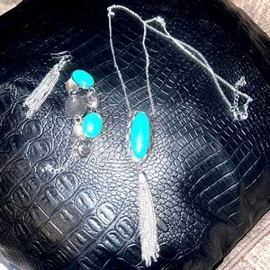 Turquoise 3 pc‎ jewelry set